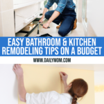 10 Ways To Remodel Your Kitchen/bathroom For Under $1,000