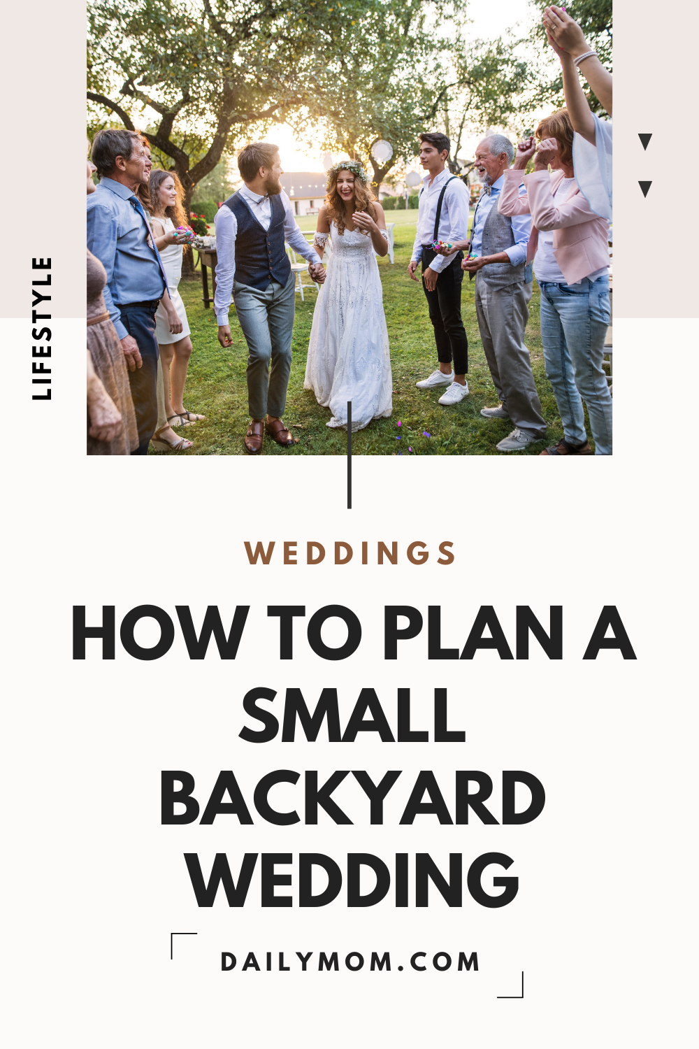 How To Plan The Best Small Backyard Wedding »Read More