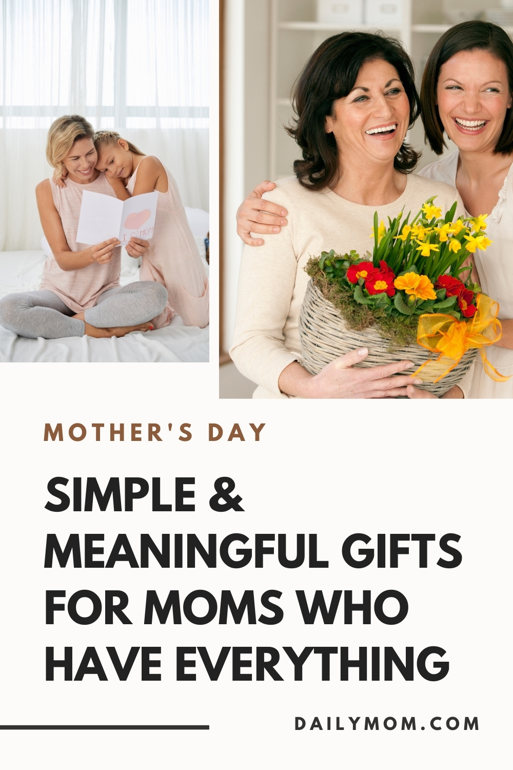 25 Simple & Meaningful Gifts For Moms Who Have Everything