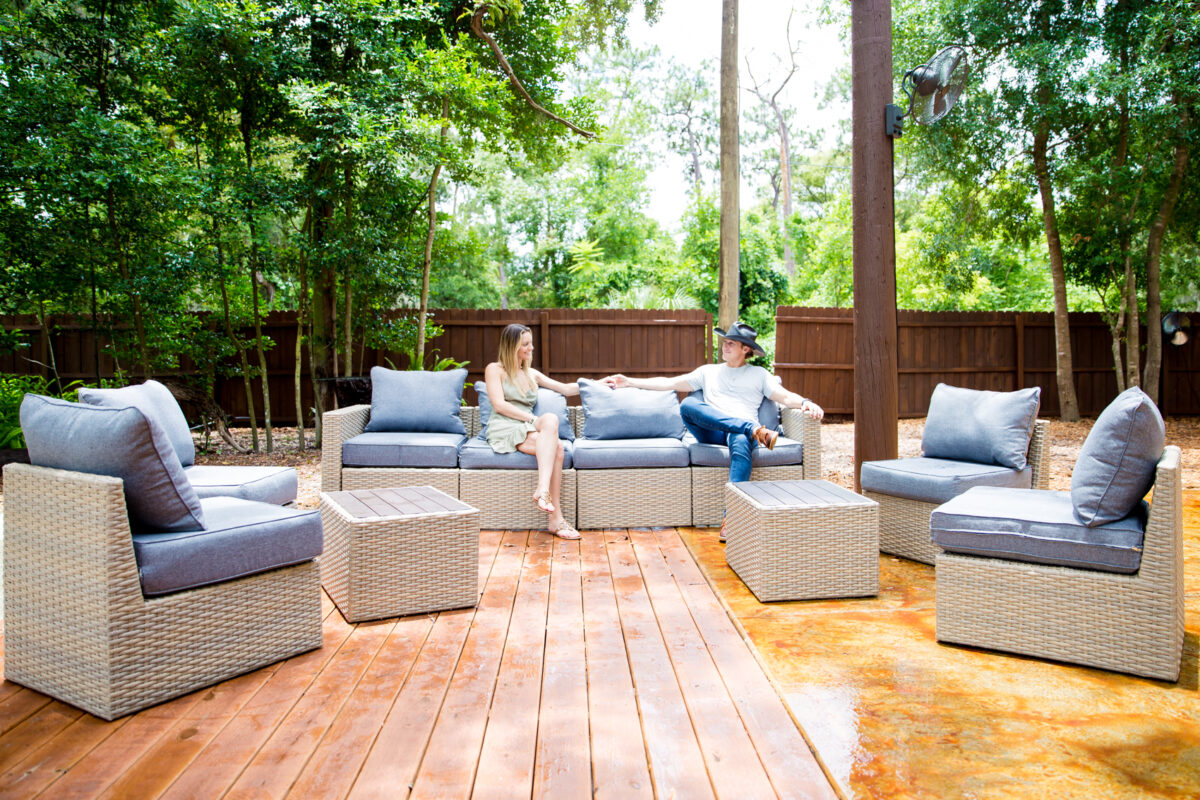 Transformer Table Review: Designing Your Outdoor Dream Space With The Transformer Patio Conversation Set