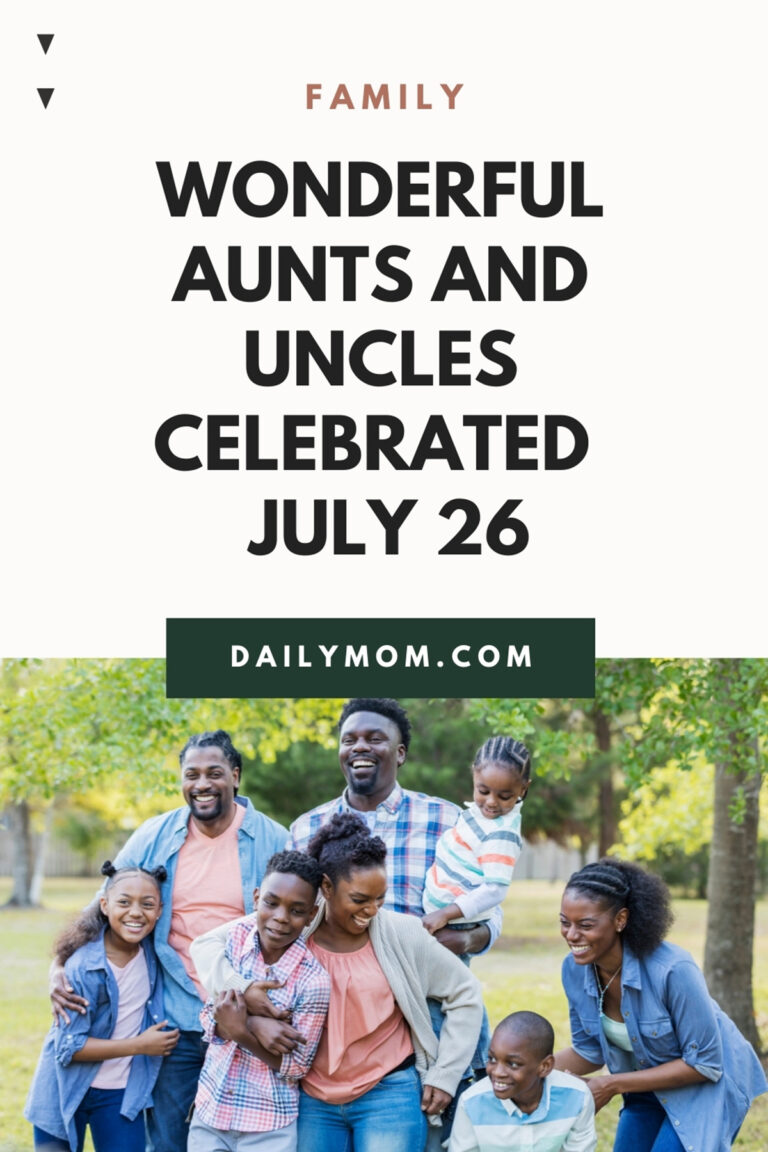 National Aunts And Uncles Day Celebrate With Love