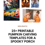 25+ Printable Templates For Pumpkin Carving For A Simple &  Spooky Porch