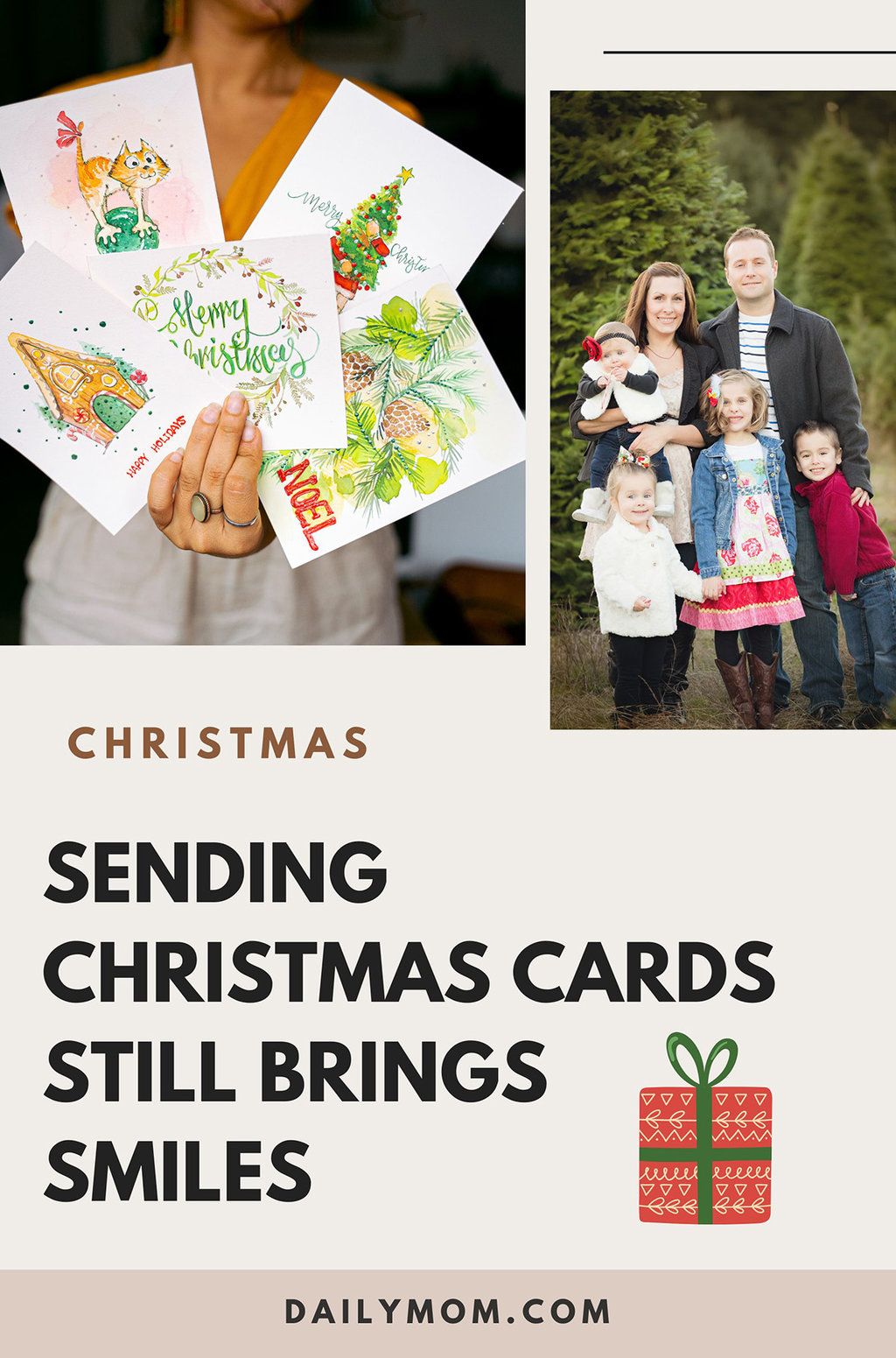 Sending Christmas Cards Still Brings Smiles