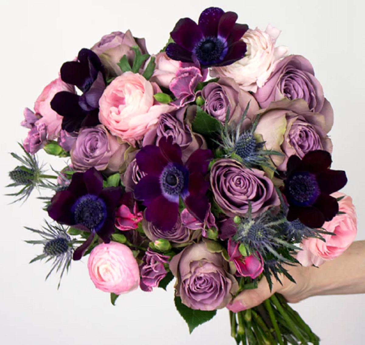 Love And Lavender Purple Flower Bouquet
