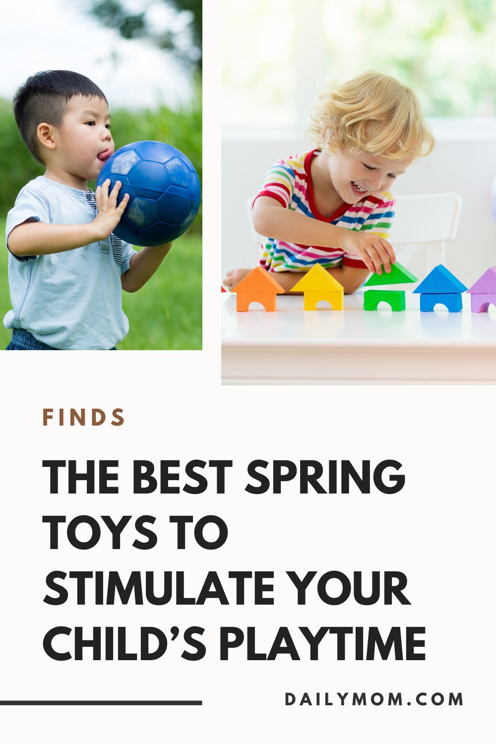 Daily Mom Parent Portal Spring Toys Pin