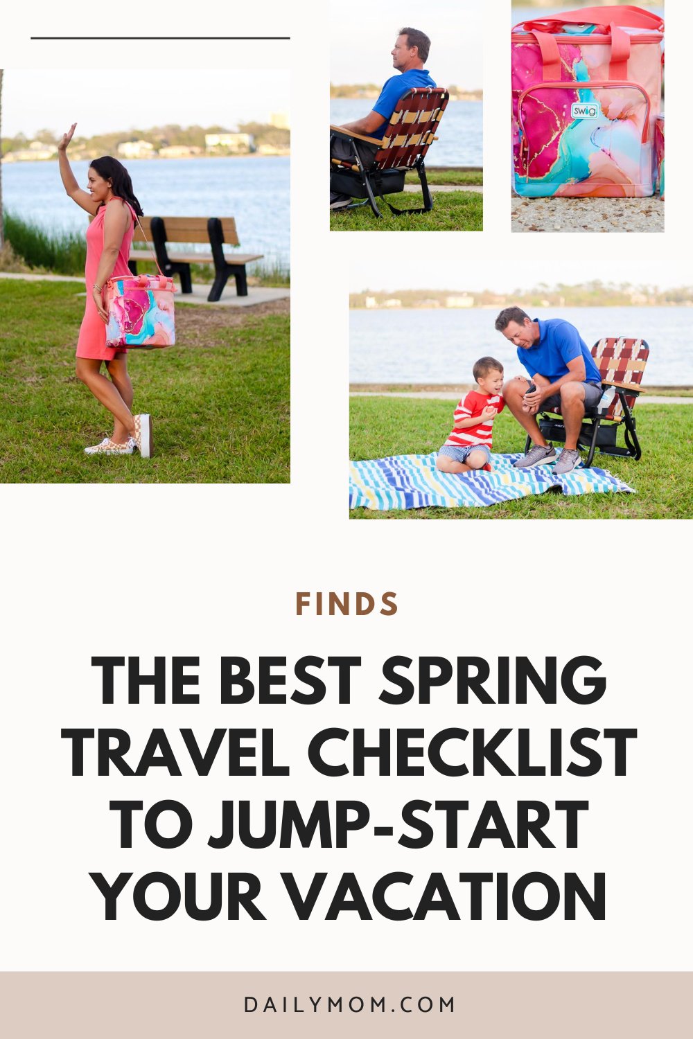 Daily Mom Parent Portal Travel Checklist Pin