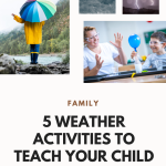 5 Weather Activities To Teach Your Child Meteorology And Explore The Great Outdoors