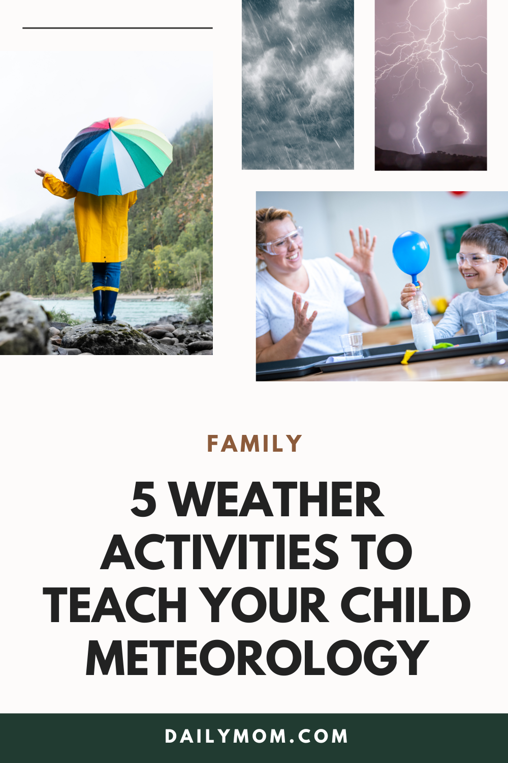 5 Weather Activities To Teach Your Child Meteorology And Explore The Great Outdoors