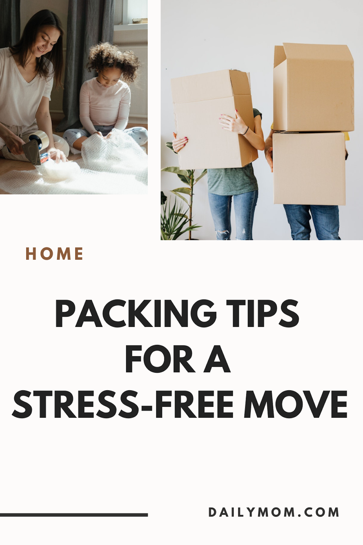Daily Mom Parent Portal How To Pack To Move