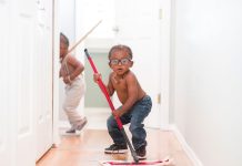 Cleaning with Kids: How to Clean With a โVelcro Babyโ How To Create A Weekly Cleaning Schedule: 5 Achievable Tips And Tricks