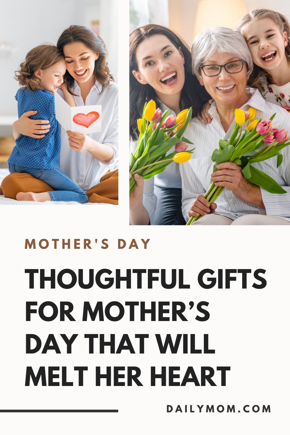 Daily Mom Parent Portal Thoughtful Gifts For Mothers Day Pin