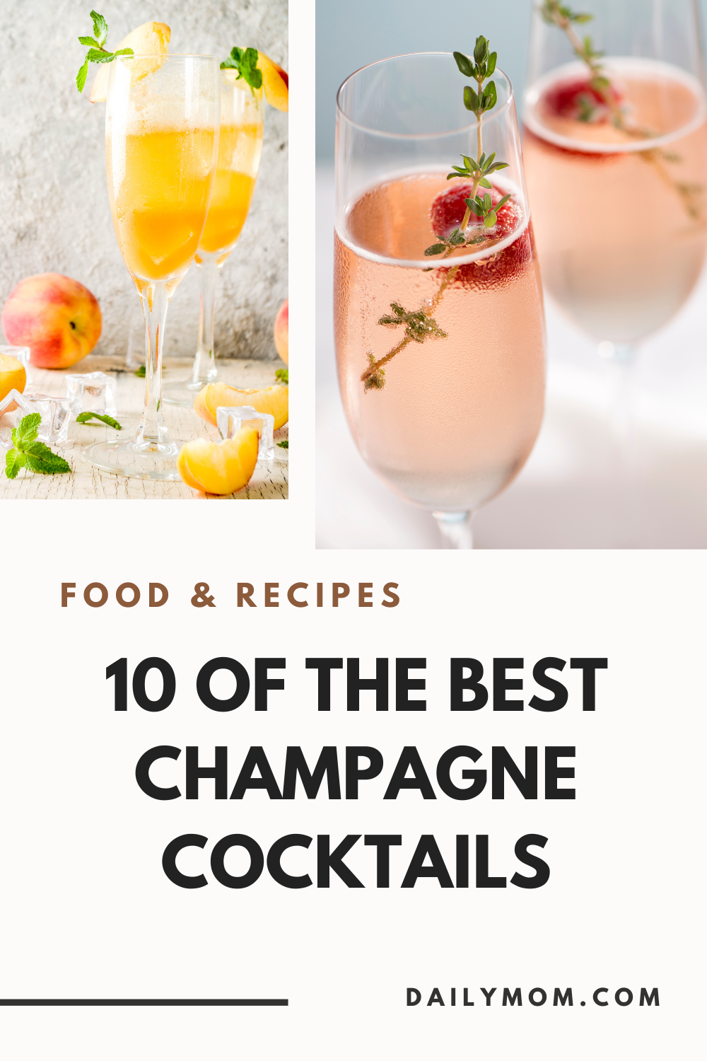 Daily Mom Parent Portal Best Champagne Cocktails