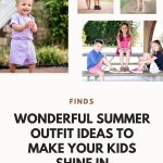 17 Wonderful Summer Outfit Ideas To Make Your Kids Shine In Summertime