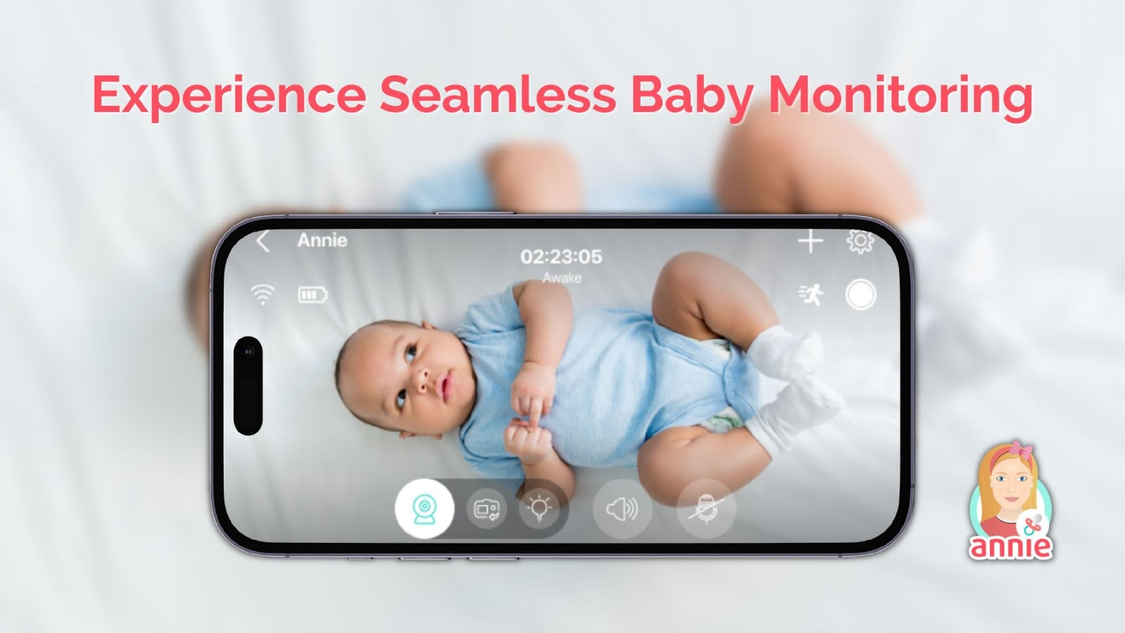 Annie Baby Monitor  The most reliable baby monitoring app