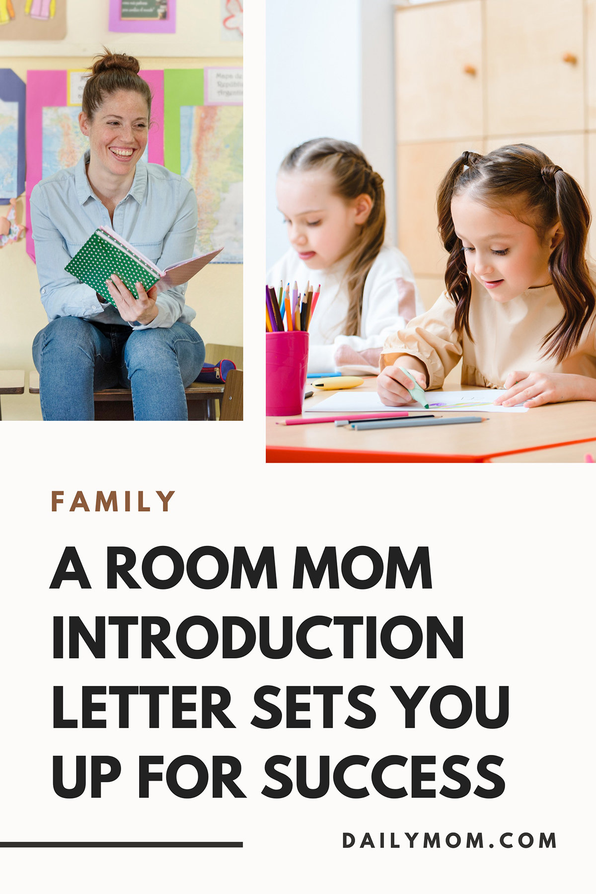 A Room Mom Introduction Letter Sets You Up For Success With Classroom Parents