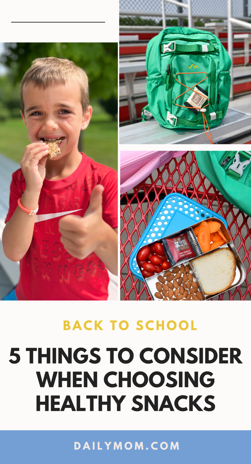 5 Things To Consider When Choosing Healthy Snacks For Back To School