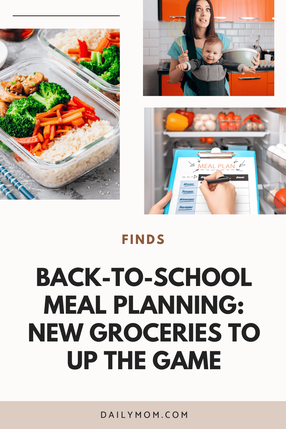 Daily Mom Parent Portal Easy Meal Planning