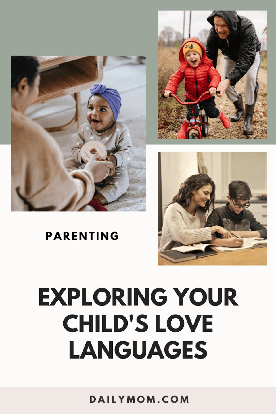 Daily Mom Parent Portal Love Language Types