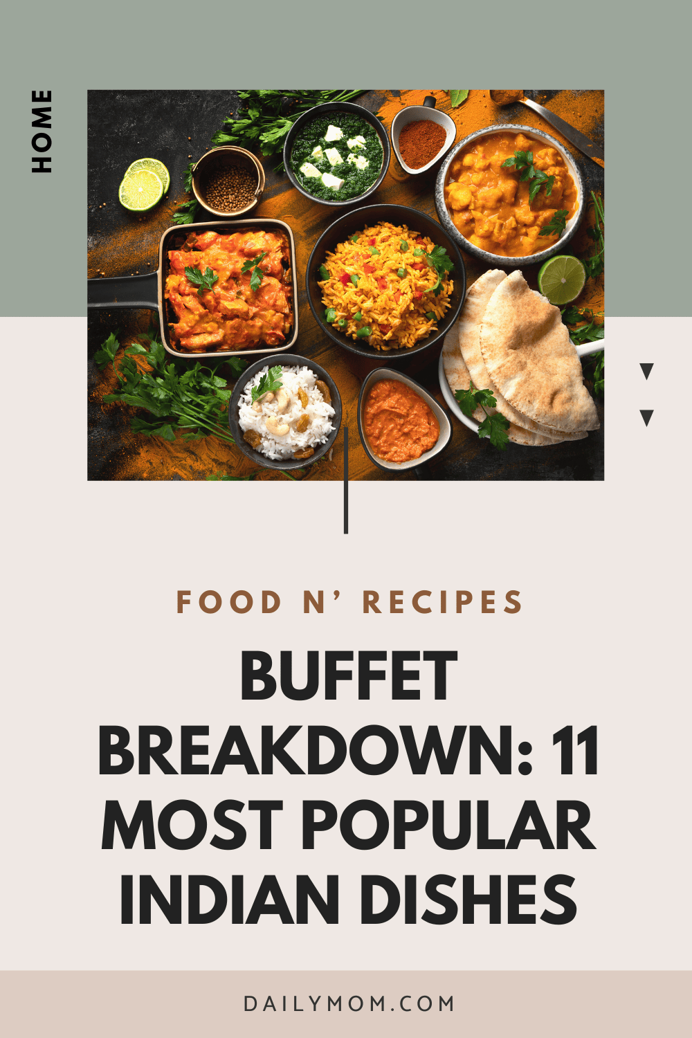 Daily Mom Parent Portal Popular Indian Dishes