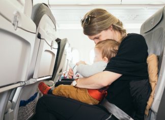 daily mom parent portal tips for flying with a baby on your lap