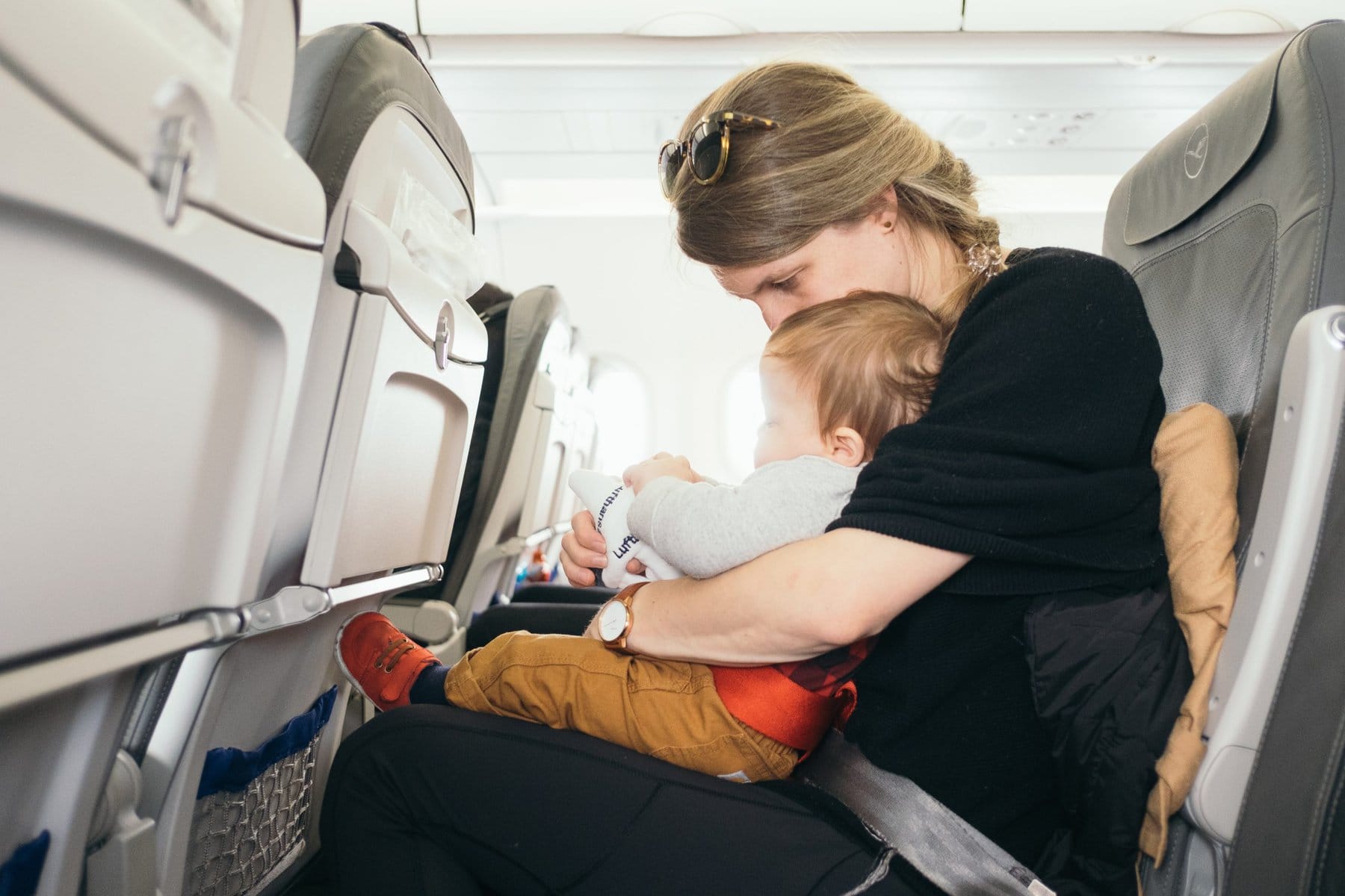 daily mom parent portal tips for flying with a baby on your lap