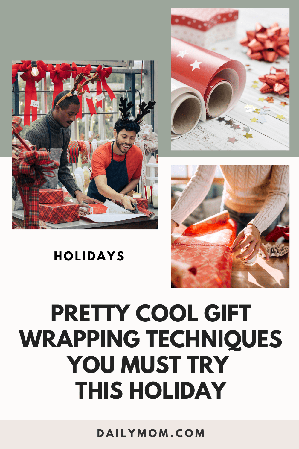 9 Unique Gift Wrapping Techniques To Try This Season 1 Daily Mom, Magazine For Families