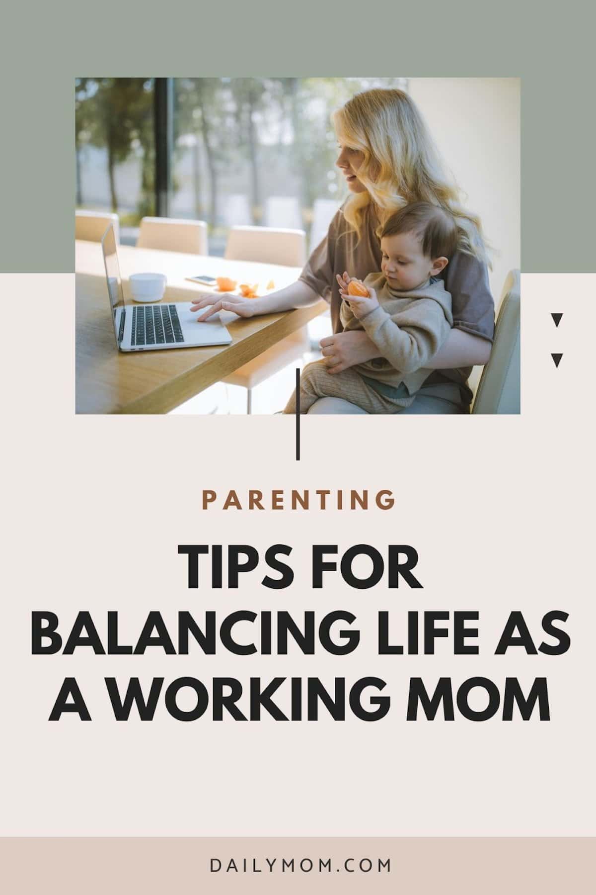 Daily Mom Parent Portal Balancing Being A Mom And Working