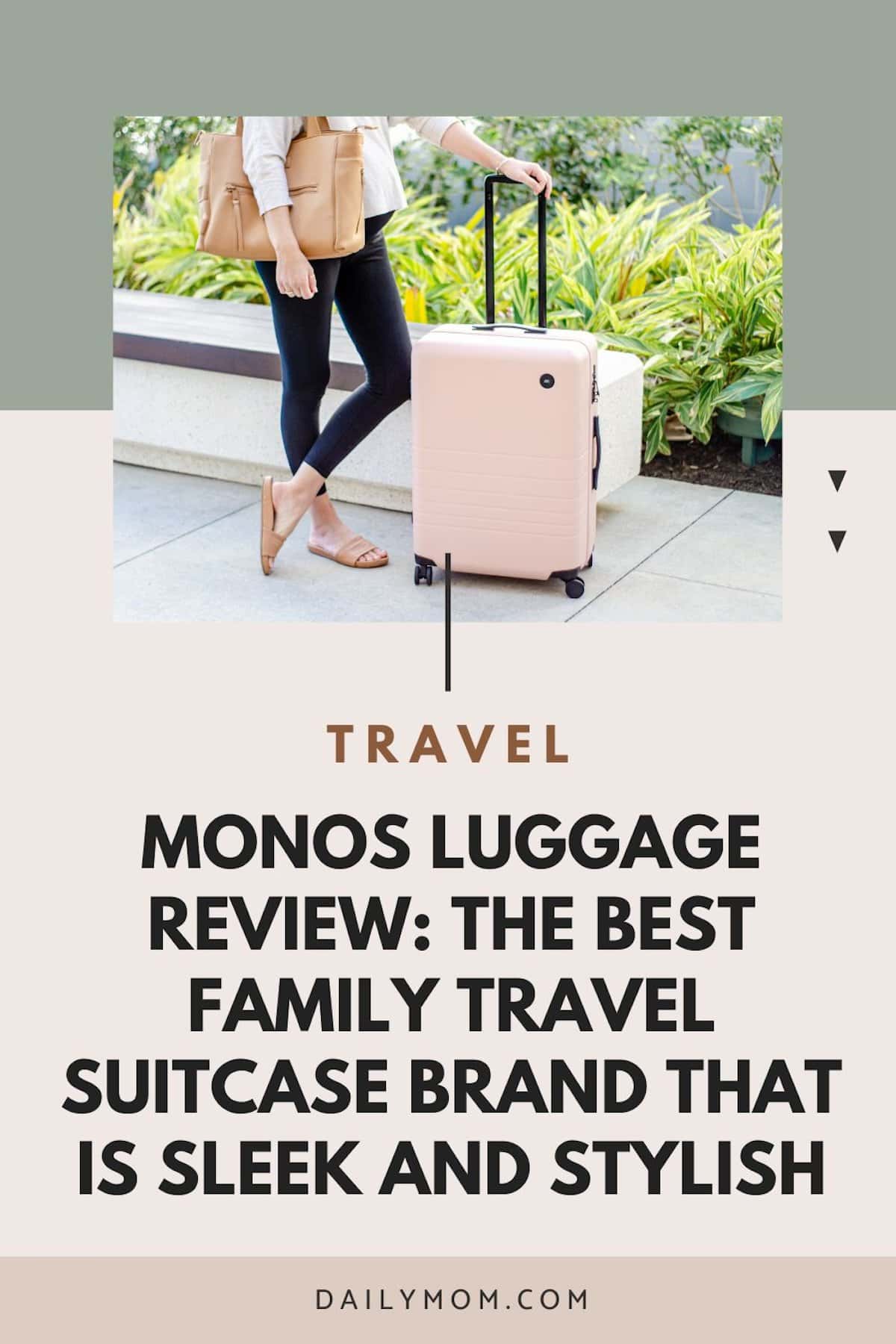 Daily Mom Parent Portal Monos Luggage Set