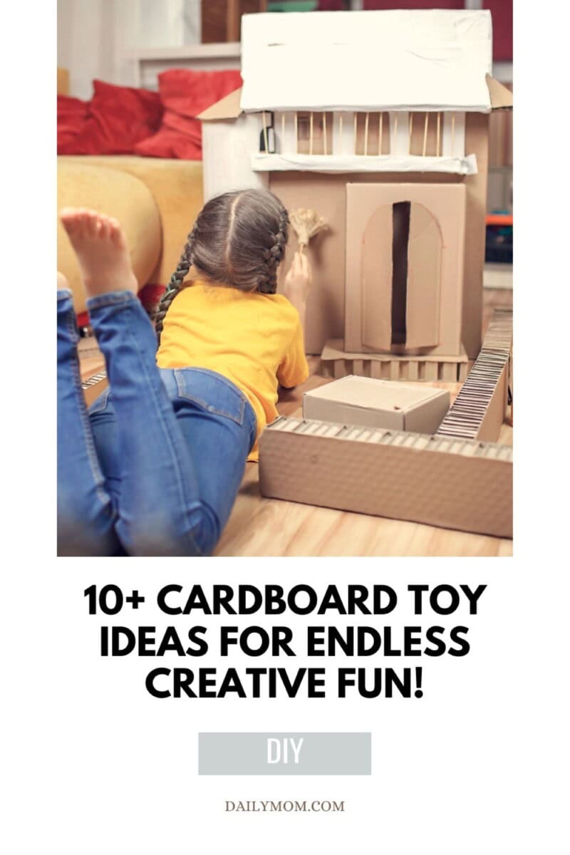10 DIY Cardboard House Make Cardboard Playhouse At Home