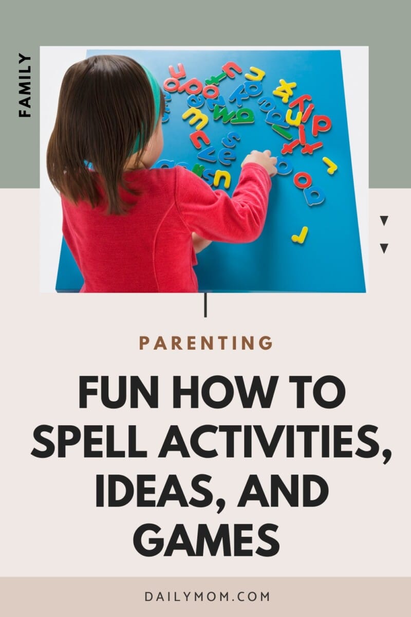 Fun How to Spell Activities, Ideas, and Games for Any Word List to Learn to Spell Words: Phonics & Sight Words 6 Daily Mom, Magazine for Families Fun How To Spell Activities, Ideas, And Games For Any Word List To Learn To Spell Words: Phonics &Amp; Sight Words 4 Daily Mom, Magazine For Families