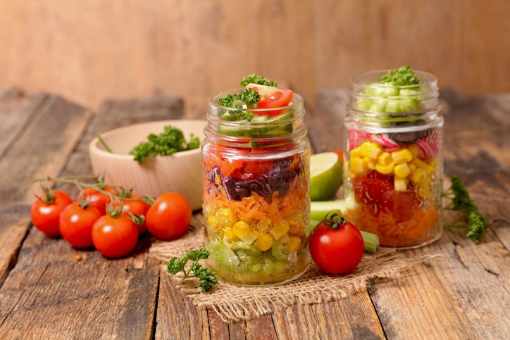30 High-Protein Mason Jar Salad Recipes: The Perfect Salad in a Jar for High Protein and Healthy Meal Prep 14 Daily Mom, Magazine for Families Salad In A Jar Recipes