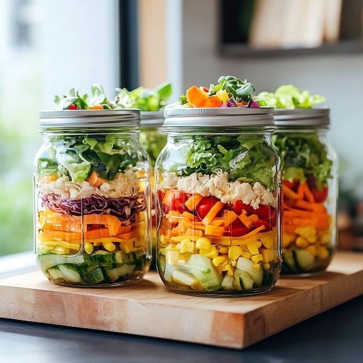 30 High-Protein Mason Jar Salad Recipes: The Perfect Salad in a Jar for High Protein and Healthy Meal Prep 3 Daily Mom, Magazine for Families Salad In A Jar Recipes