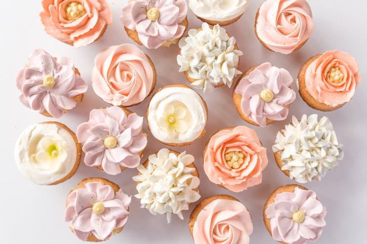 Flower Cupcakes, Cupcakes Flowers