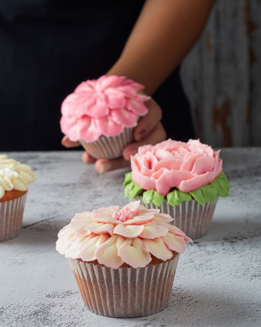 Cupcakes Flowers, Flower Cupcakes