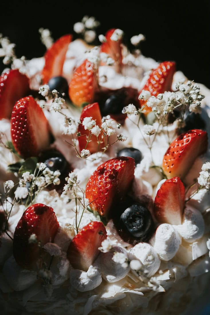 Strawberry Centerpieces