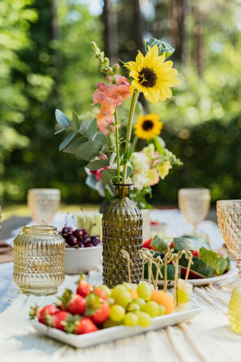 Strawberry Centerpieces