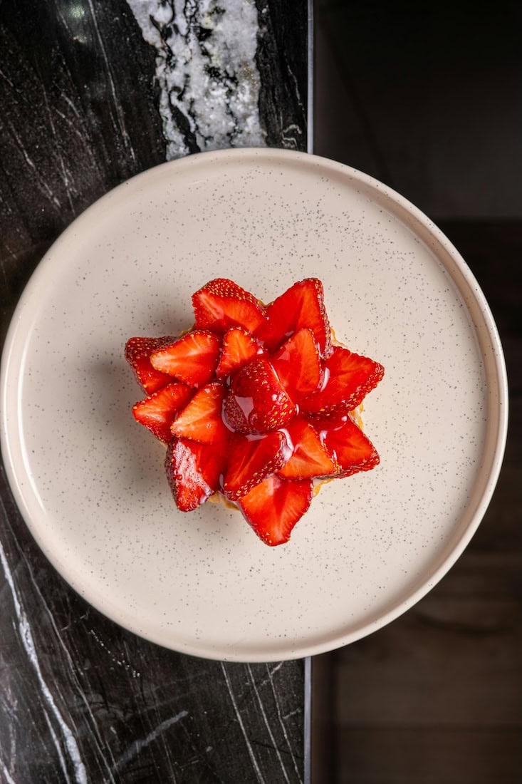 Strawberry Centerpieces