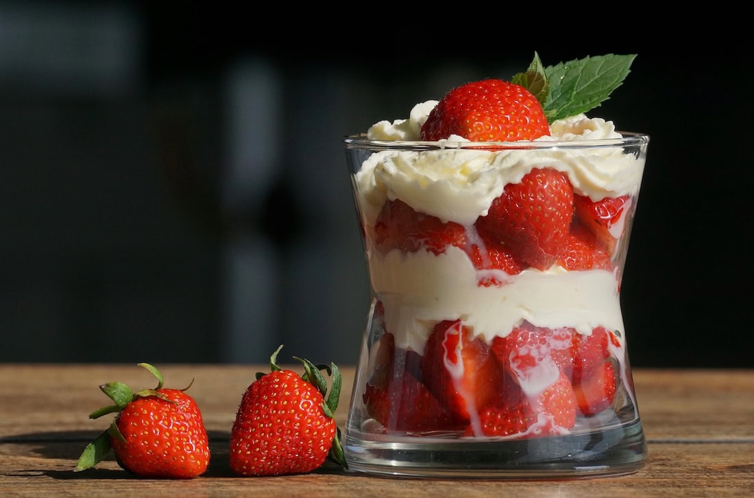 Strawberry Centerpieces