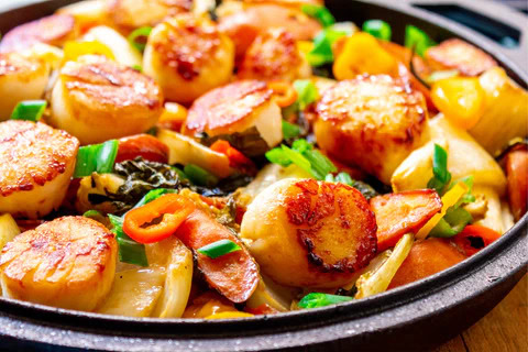 15 Best Recipes Using Scallops: Perfect Seared Scallops &Amp; Pan Seared Scallops With Garlic Butter Cream Sauce 4 Daily Mom, Magazine For Families