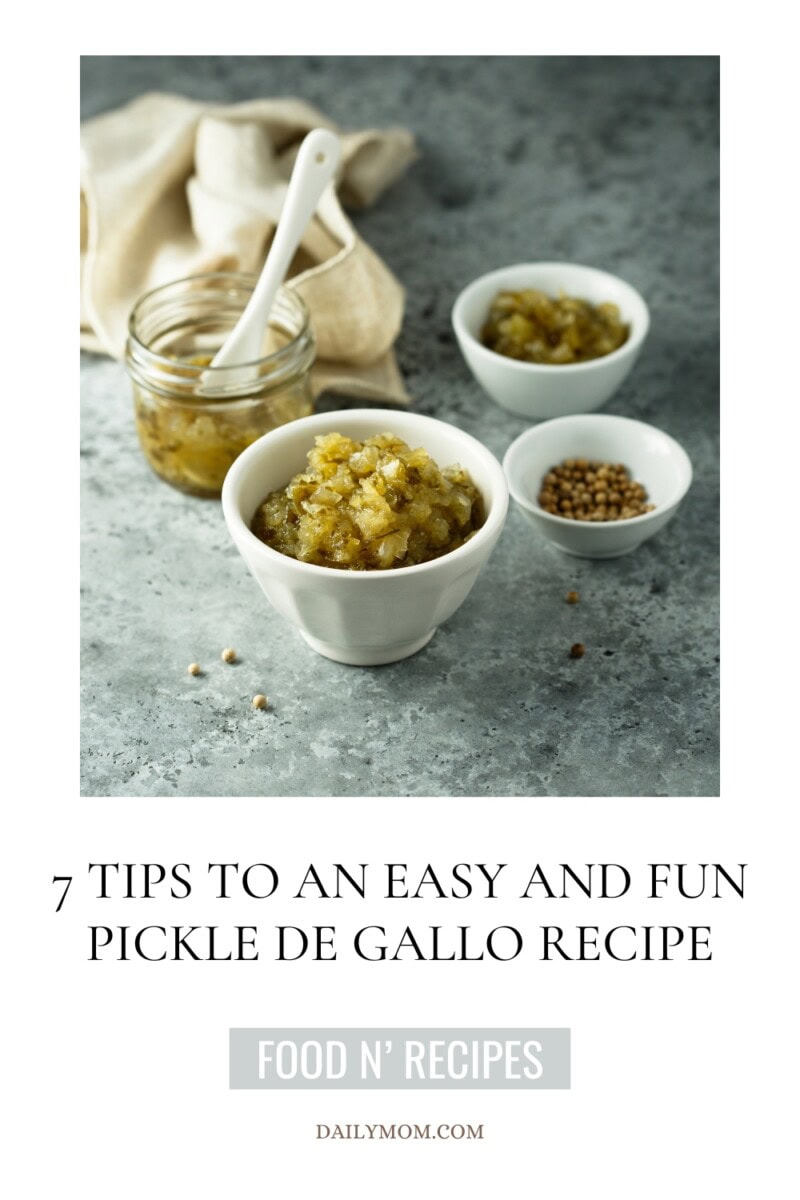 7 Tips to a Mild Pickle de Gallo Recipe: A Fresh Pickle Tangy Twist of Pickle Salsa 8 Daily Mom, Magazine for Families 7 Tips To A Mild Pickle De Gallo Recipe: A Fresh Pickle Tangy Twist Of Pickle Salsa 7 Daily Mom, Magazine For Families
