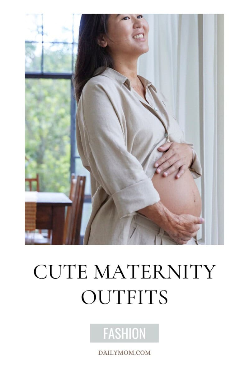 Cute Maternity Outfits That Flatter: Best Maternity Fashion, Stylish Pregnancy Clothes, And Comfy Maternity Dress Ideas To Start Your Capsule Wardrobe 19 Daily Mom, Magazine For Families
