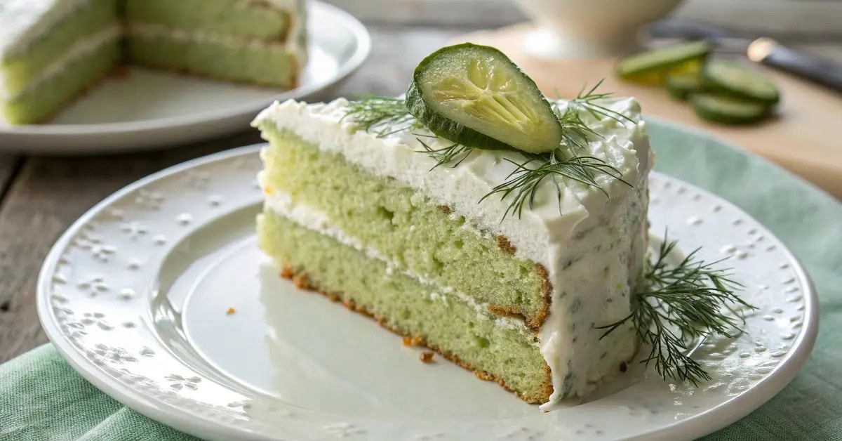 The Ultimate Pickle Cake Recipe That'S Shocking Everyone: Easy Tangy Dessert Takes Just 30 Minutes 6 Daily Mom, Magazine For Families