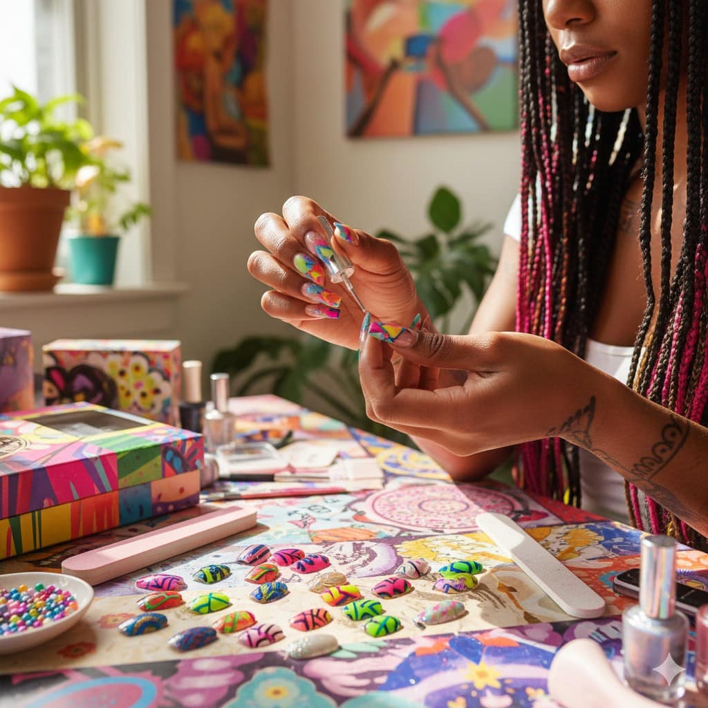 Beauty Secrets, Nail Glue: Tips On Applying Clog Proof Nail Glue Without Drips &Amp; Make Press-On Nails Last Longer 2 Daily Mom, Magazine For Families
