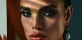 frosted makeup