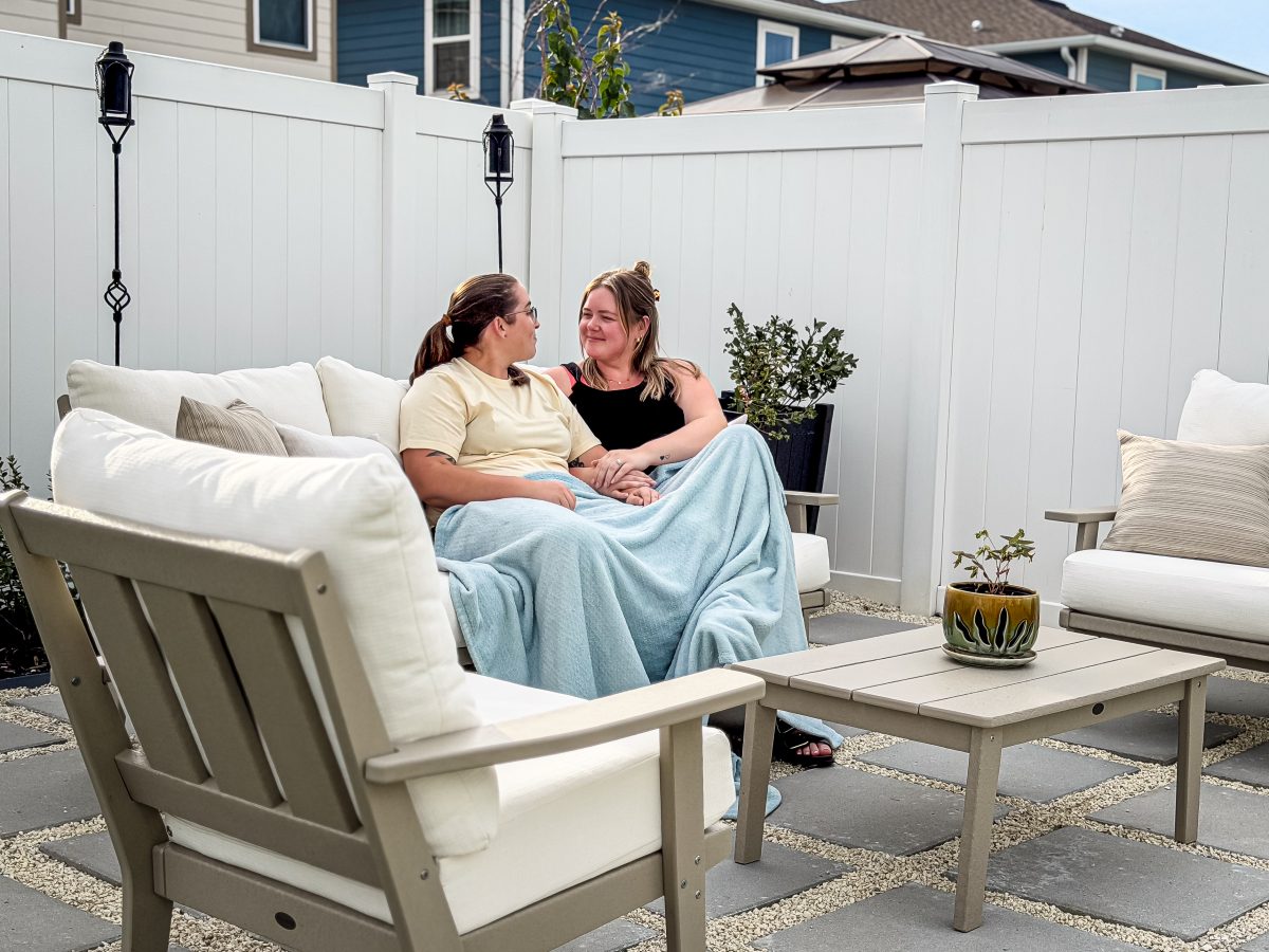 Adirondack Chairs, Bold Design &Amp; The Polywood Summer Renovation Project For A Beautiful Outdoor Space 22 Daily Mom, Magazine For Families
