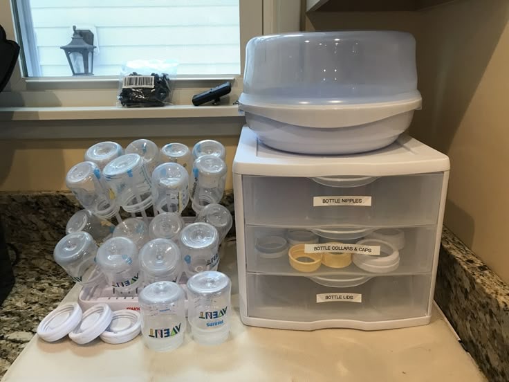 Bottle Station Set-Up 101: Organize Baby Bottles and Create a Functional Baby Bottle Station 54 Daily Mom, Magazine for Families Bottle Station Set-Up 101: Organize Baby Bottles And Create A Functional Baby Bottle Station 54 Daily Mom, Magazine For Families