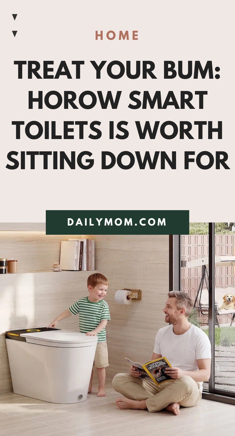 Horow X70 Smart Toilet With Built-In Tank &Amp; Dual Auto Flush Is The One That'Ll Make You Cave For A Bidet 6 Daily Mom, Magazine For Families